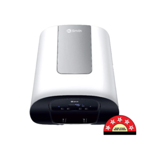 AO Smith HeatBot-SZS-015-DG- SILVER Storage 15 Litre Vertical Digital Display Remote Controlled Water Heater (Geyser) Silver - 5 Star