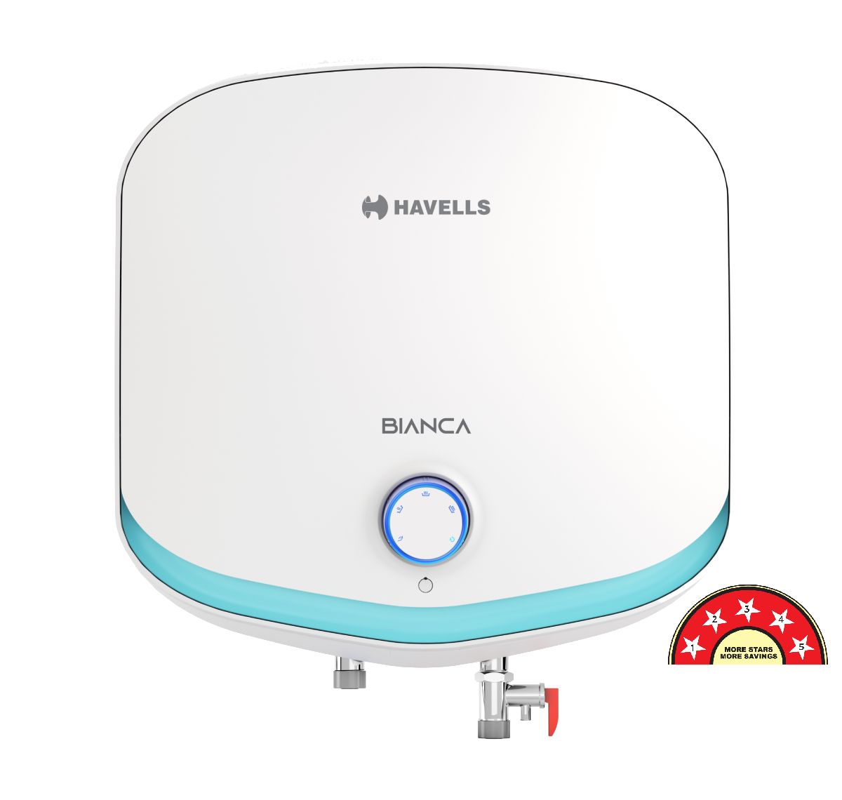 HAVELLS PURO DX 5S 15L SM FP(WB015)WHITE BLUE