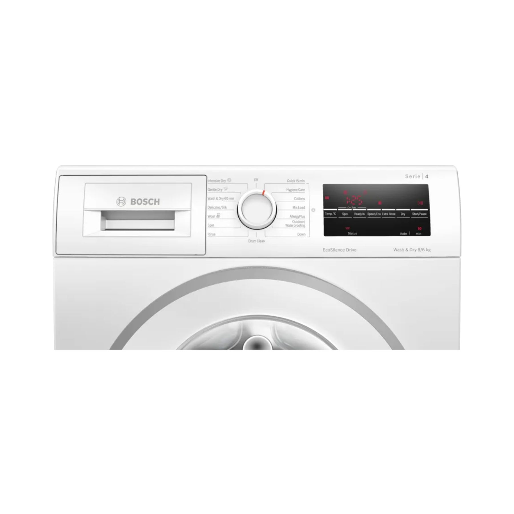 Bosch 9/6 kg 5 Star Inverter Fully Automatic Front Load Washer Dryer - Image 5