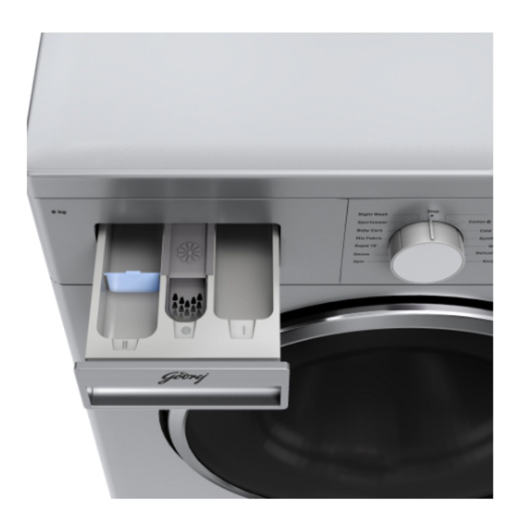 Godrej 8 kg Fully-Automatic Front Loading Washing Machine - Image 5