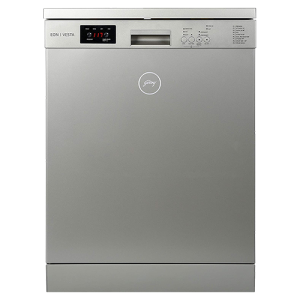 Godrej Eon Dishwasher | Steam Wash Technology |13 place setting |Perfect for Indian Kitchen| A+++ Energy rating | DWF EON VES 13Z SI STSL- Satin Silver