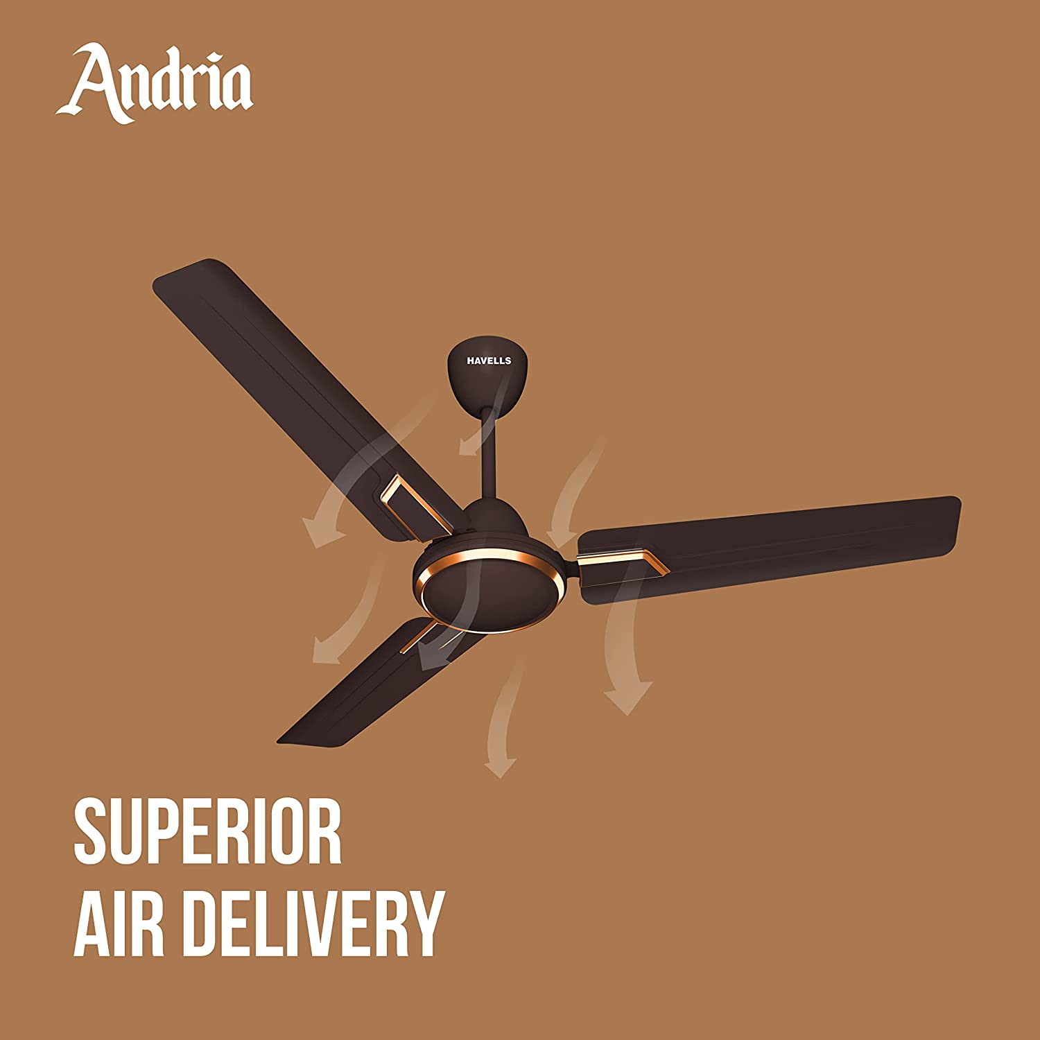 Havells Andria 1200mm Dust Resistant Ceiling Fan - Image 5