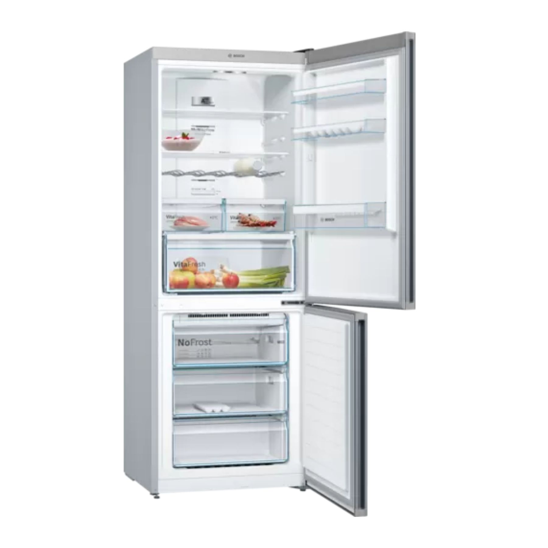 Bosch Series 4 332 Litres Frost Free Triple Door Convertible Refrigerator with Temperature Display - Image 2