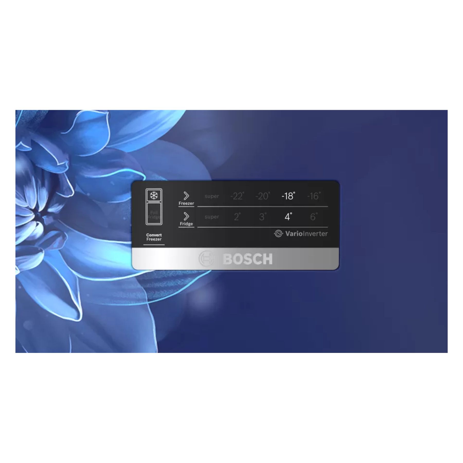 BOSCH 263 L Frost Free Double Door Top Mount 3 Star Refrigerator - Image 4