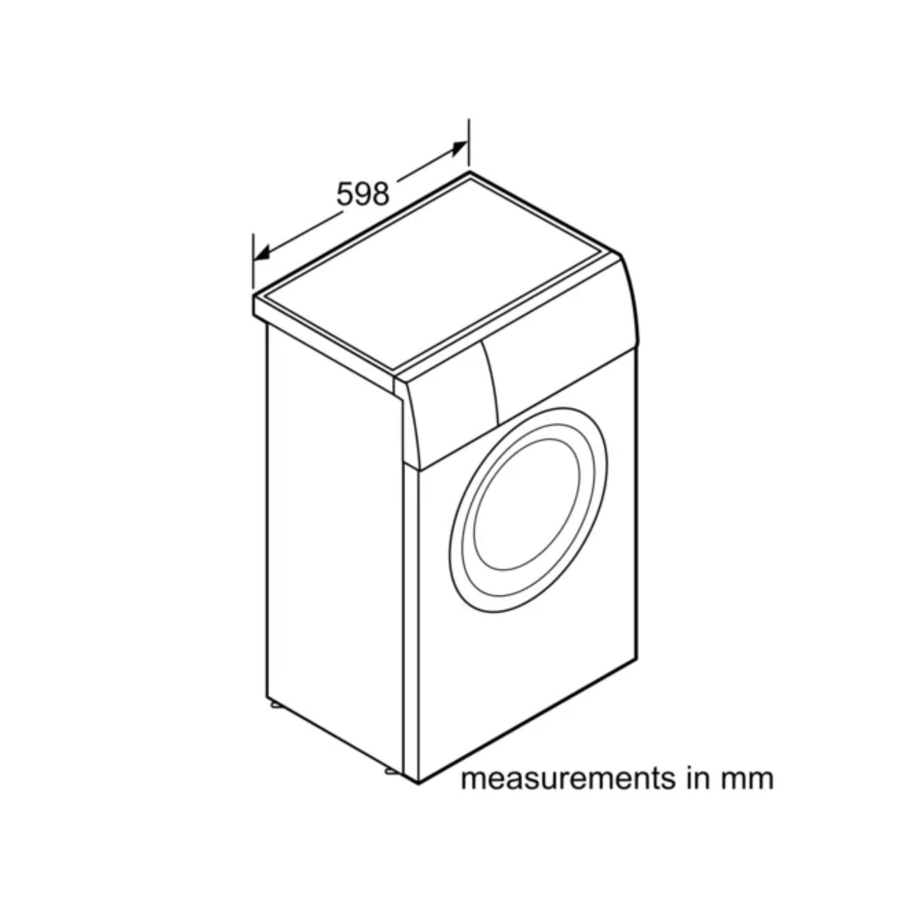 Bosch 6 kg 5 Star Fully Automatic Front Load Washing Machine - Image 5