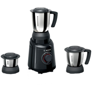 BOSCH Joy TrueMixx 500 W Mixer Grinder (3 Jars, Black)