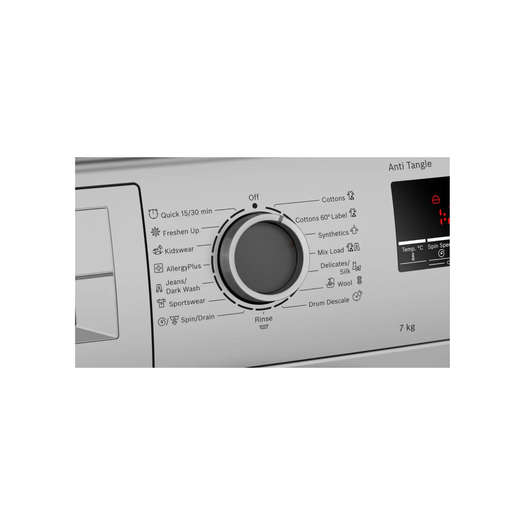 Bosch 7 kg 5 Star Inverter Fully Automatic Front Load Washing Machine - Image 4