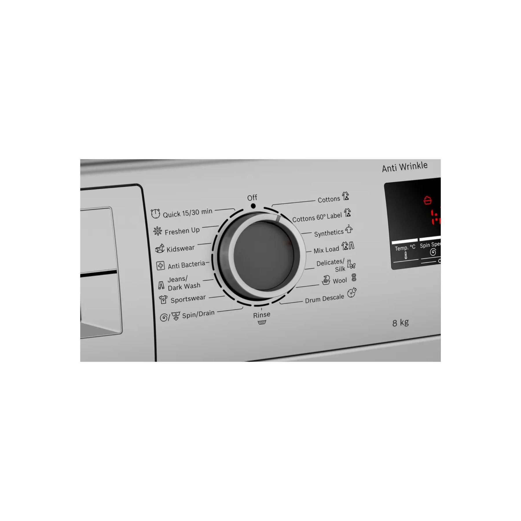 Bosch 8 kg 5 Star Fully Automatic Front Load Washing Machine - Image 5