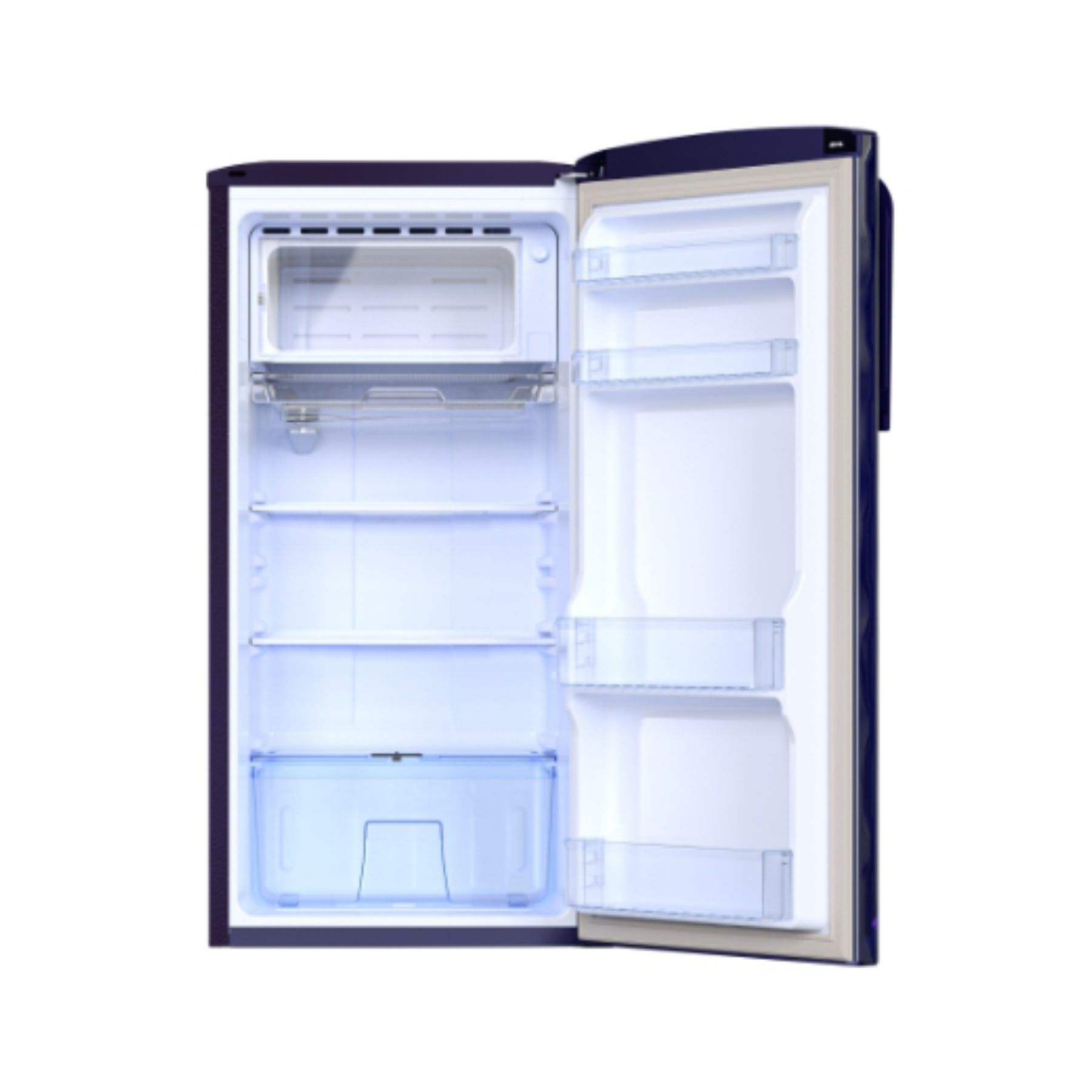 Godrej Single Door Refrigerator 180 Liters 2 Star Turbo cooling technology Toughened Glass Shelf Largest Freezer - Image 4