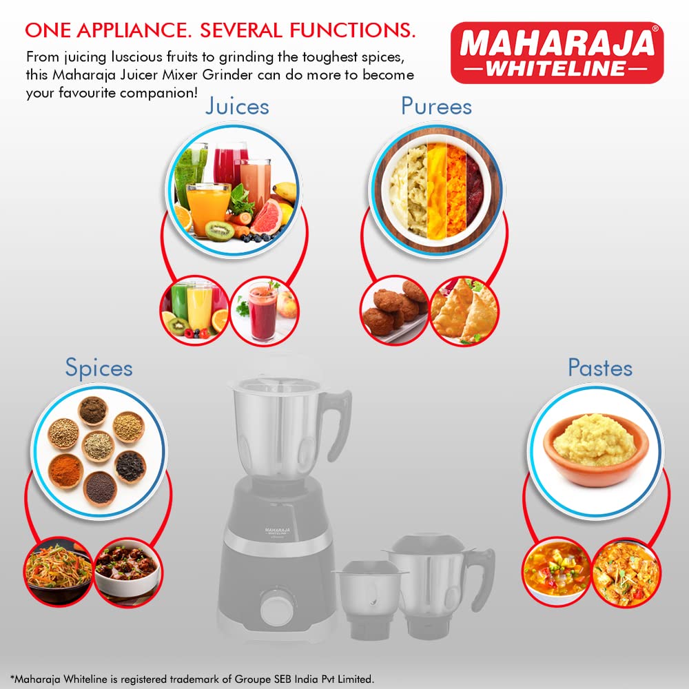 MAHARAJA SUPERIO EVO MX254 SUPERIO EVO 500W 500 Mixer Grinder - Image 3