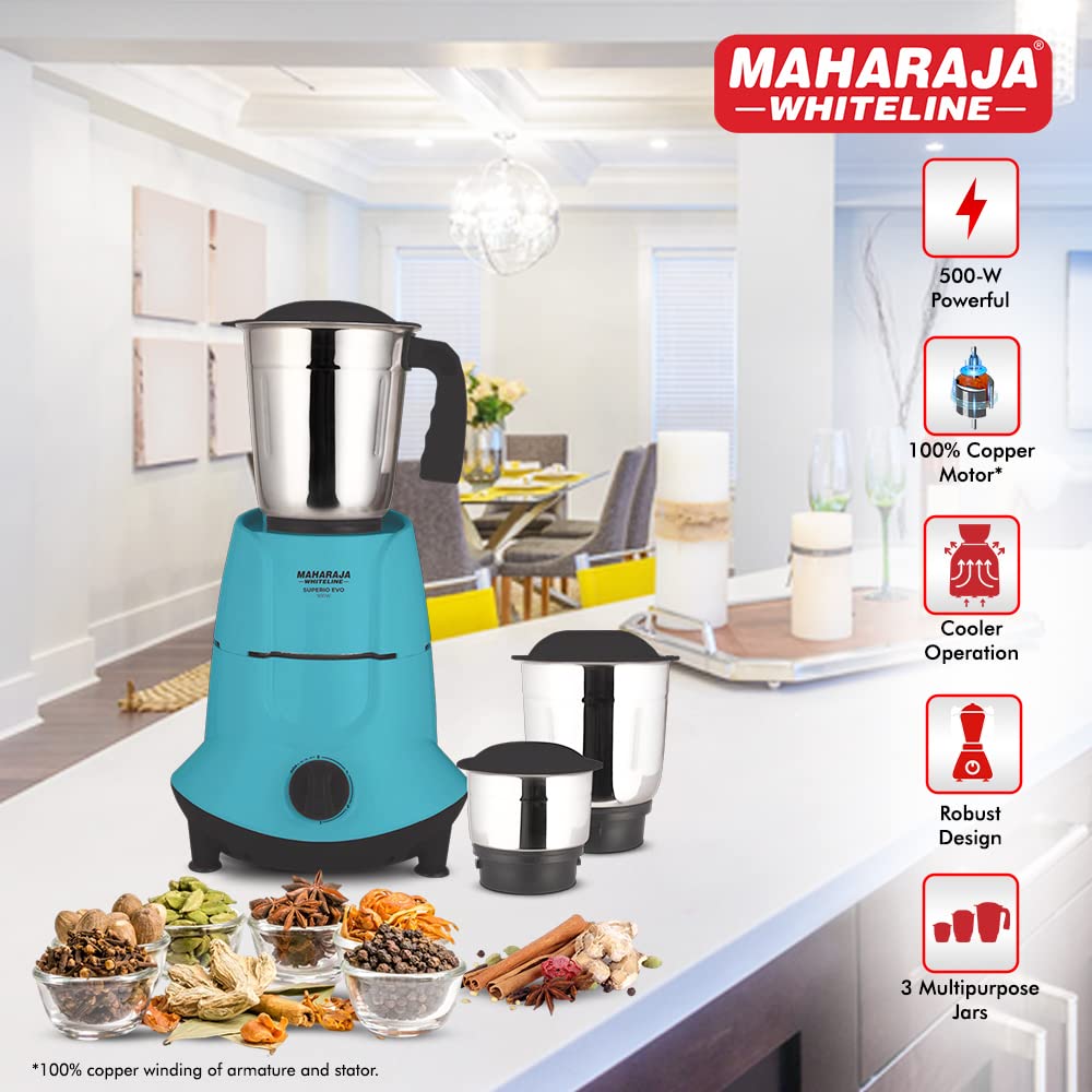 MAHARAJA SUPERIO EVO MX254 SUPERIO EVO 500W 500 Mixer Grinder - Image 2