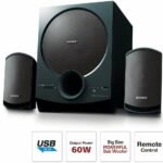 SONY SA-D20 60 W Bluetooth Home Theatre  (Black, 2.1 Channel)
