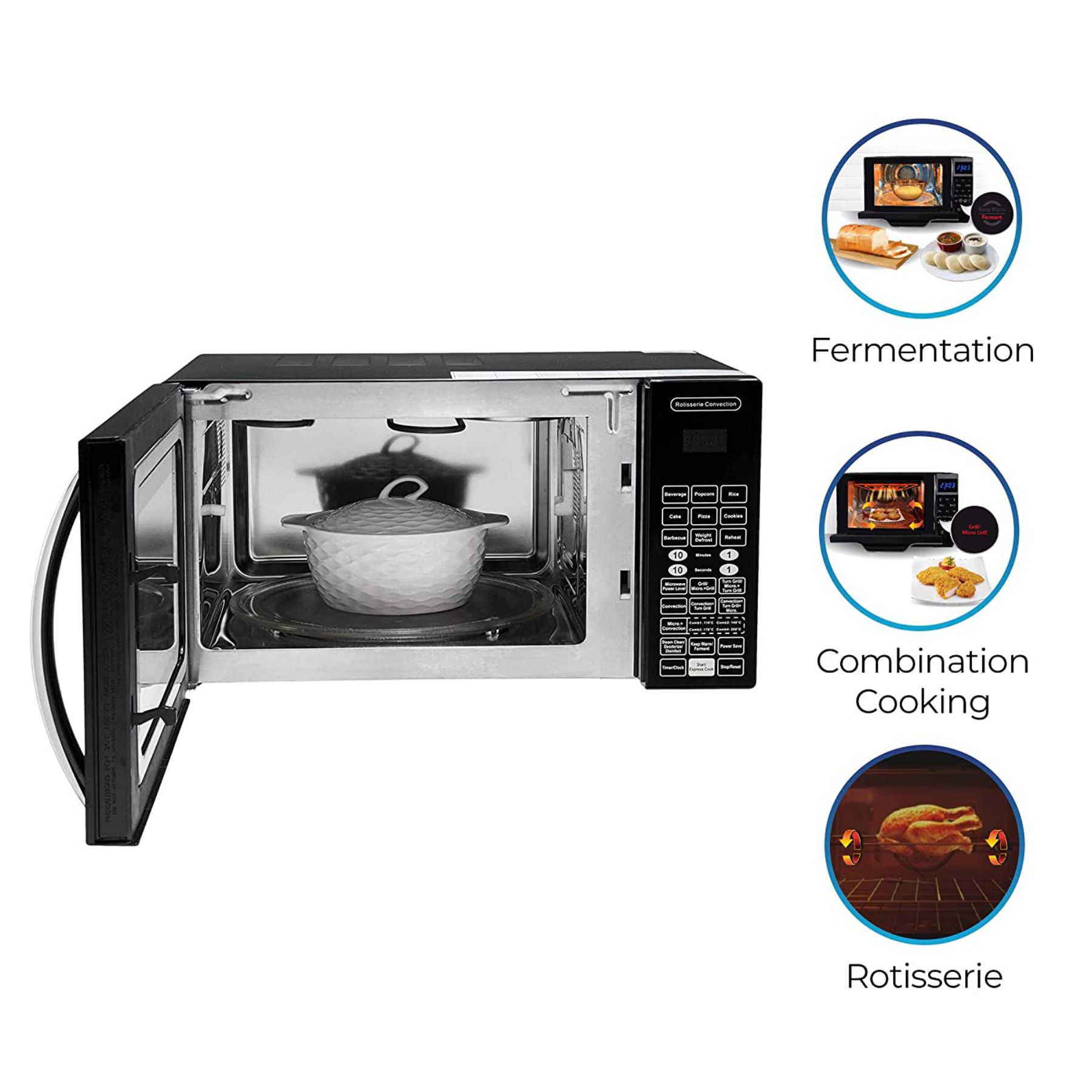 IFB 30 L Convection Microwave Oven (30BRC2, Black) - Image 2
