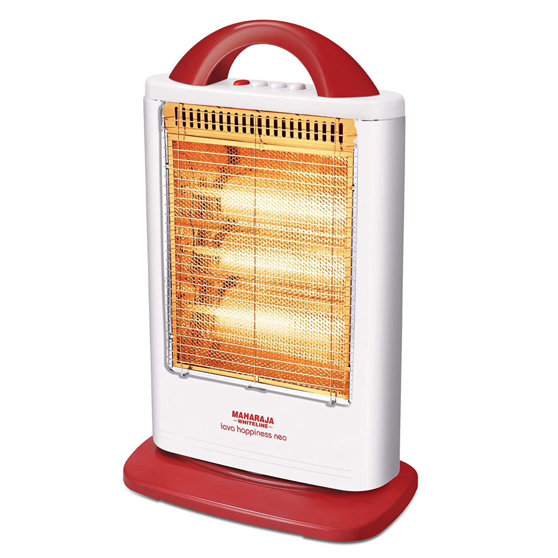Maharaja Whiteline Lava Halogen 1200W Room Heater - Image 3