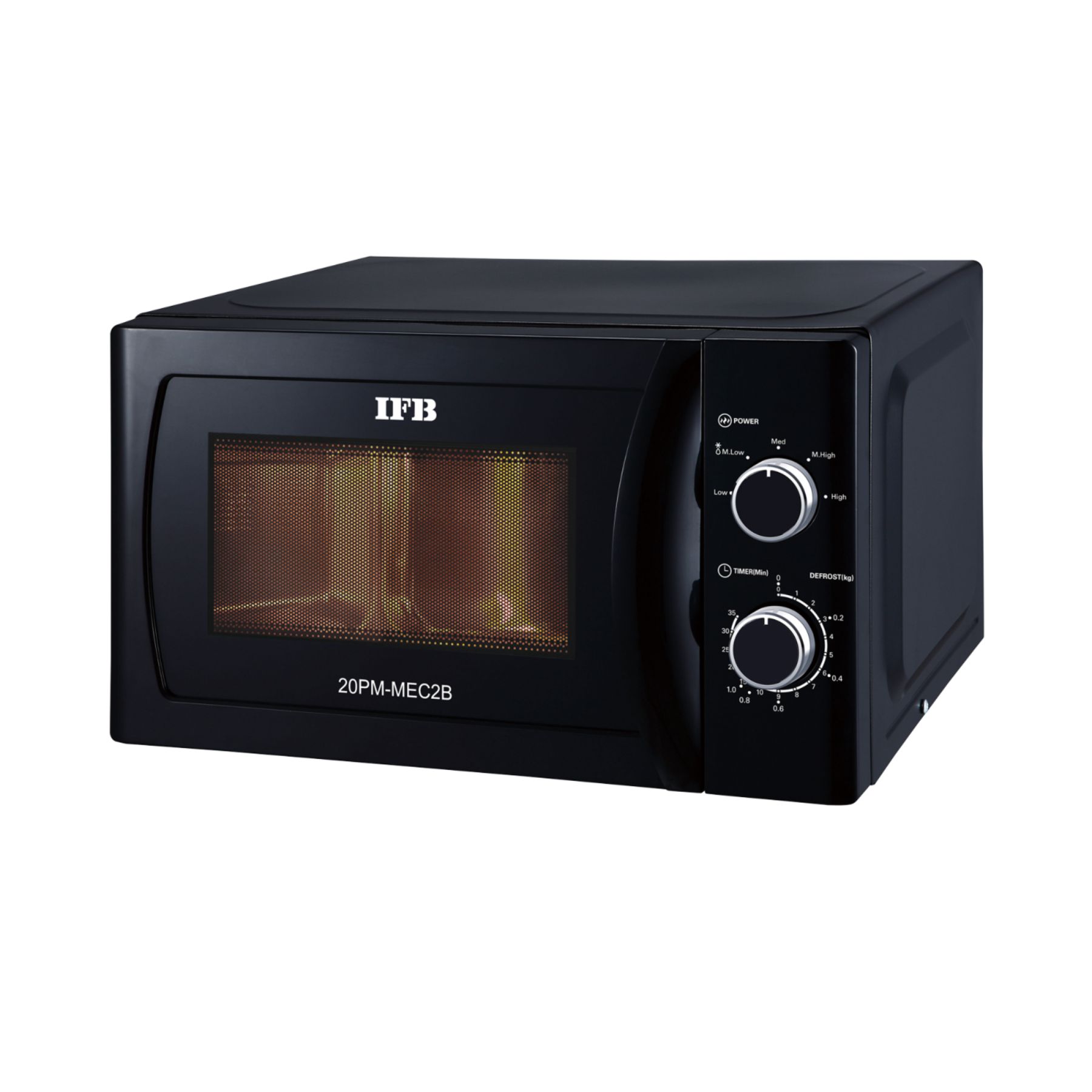 IFB 20 Litre Solo Microwave Oven (20PM-MEC2B, Mechanical Knob,Black) - Image 2