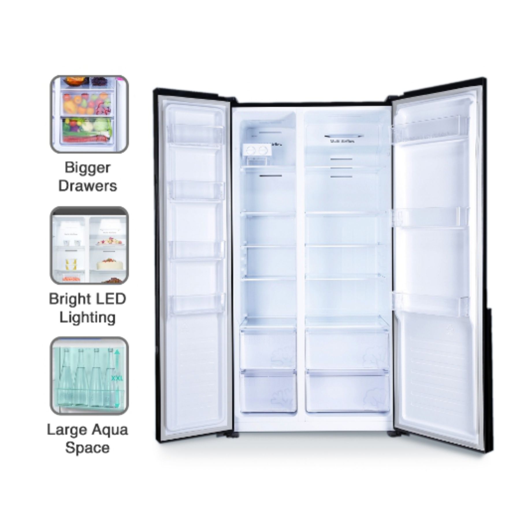 Godrej 564 L Frost Free Side-By-Side Refrigerator - Image 2