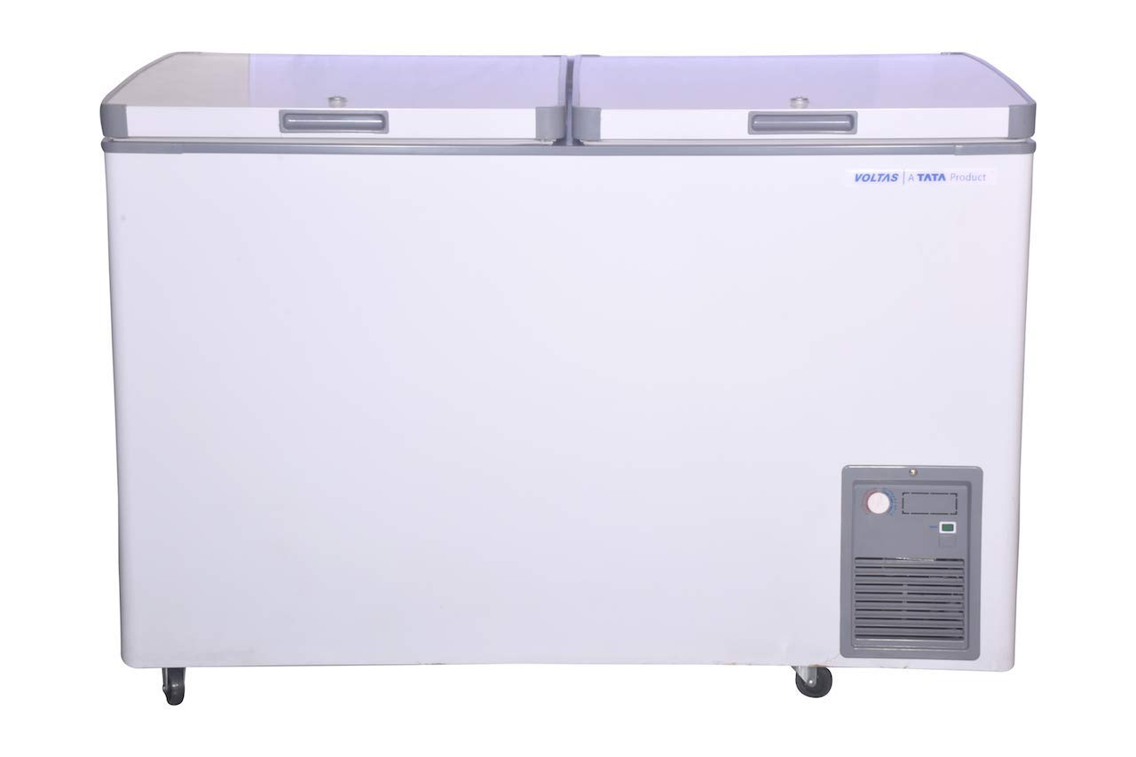 Voltas CF HT 320 DD P Double Door Deep Freezer, 320 Liters