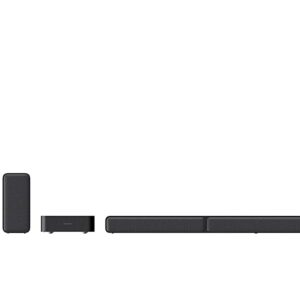 Sony HT-S40R Real 5.1ch Dolby Audio Sound bar for TV with Subwoofer & Wireless Rear Speakers, 5.1ch Home Theatre System