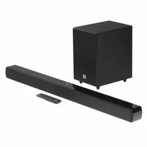 JBL Cinema SB140 with 110W Power Output, Dolby Digital Embedded, Wired Subwoofer for Extra Deep Bass, Wireless Music Streaming via Bluetooth