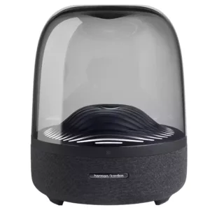 Harman Kardon Aura Studio 3, Award Winning Timeless Iconic & Elegant Design, Bluetooth Speaker with 360-Degree Immersive Sound & Ambient Light Effects