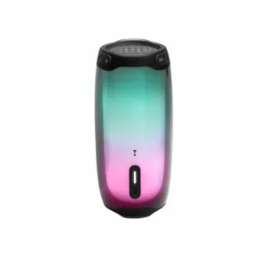 JBL Pulse 4 Portable Bluetooth Speaker with 360-Degree LED Lightshow,12Hours Playtime, PartyBoost & IPX7 Waterproof(Black)