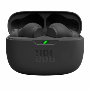 JBL Wave Beam in-Ear Earbuds (TWS) with Mic, App for Customized Extra Bass EQ, 32 Hours Battery and Quick Charge, IP54 Water & Dust Resistance