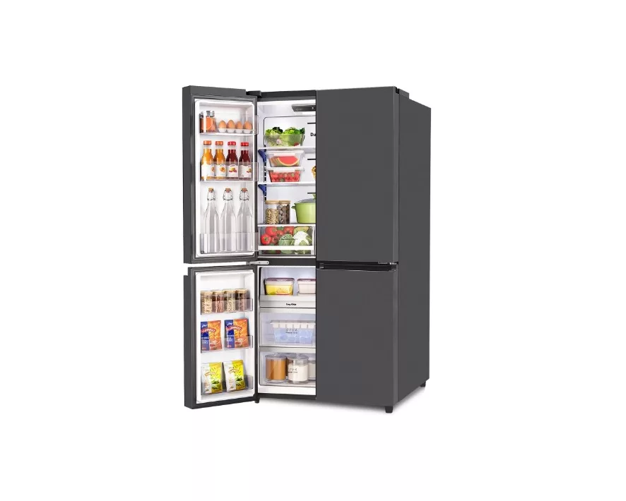 Godrej 670 L Multi Door, Triple Zones with Convertible Mode, Advanced Controls Frost Free Inverter Refrigerator(2023 Model, RM EONVELVET 685 RIT GR BK, Graphite Black) - Image 3