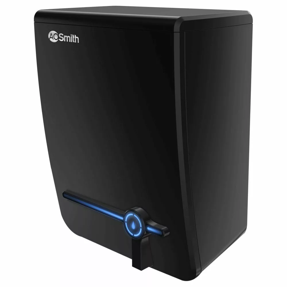 AO Smith Intelli Plus 4.5L UV + US + SAPC Water Purifier with 5 Stage Purification (Black) - Image 2