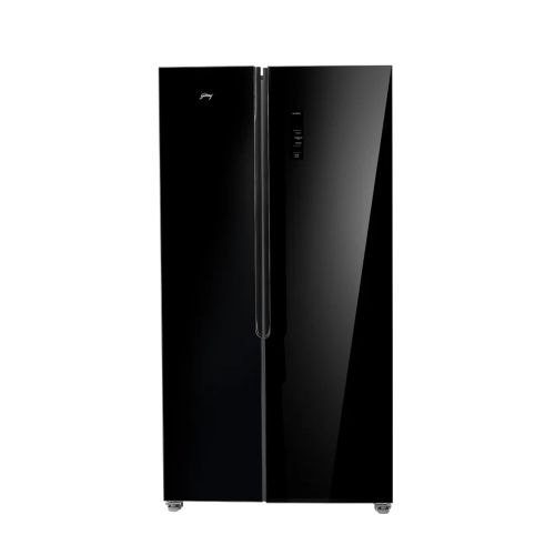 Godrej 646L Eon Velvet Side-by-Side Fridge (Opal Black)