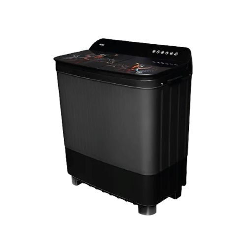 Haier 9.0 kg Semi-Automatic Top Load Washing Machine – Floral Lid